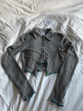 Princess Polly Black & White top
